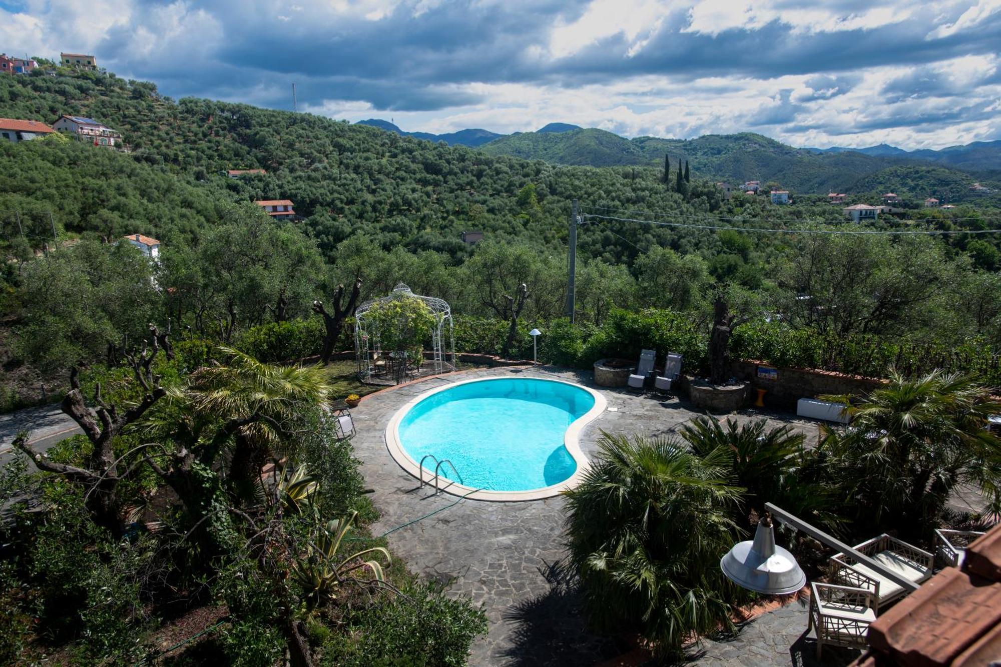 277 - Il Frantoio Della Marchesa - Giardino E Piscina Nel Verde Di Sestri Levante Bagian luar foto