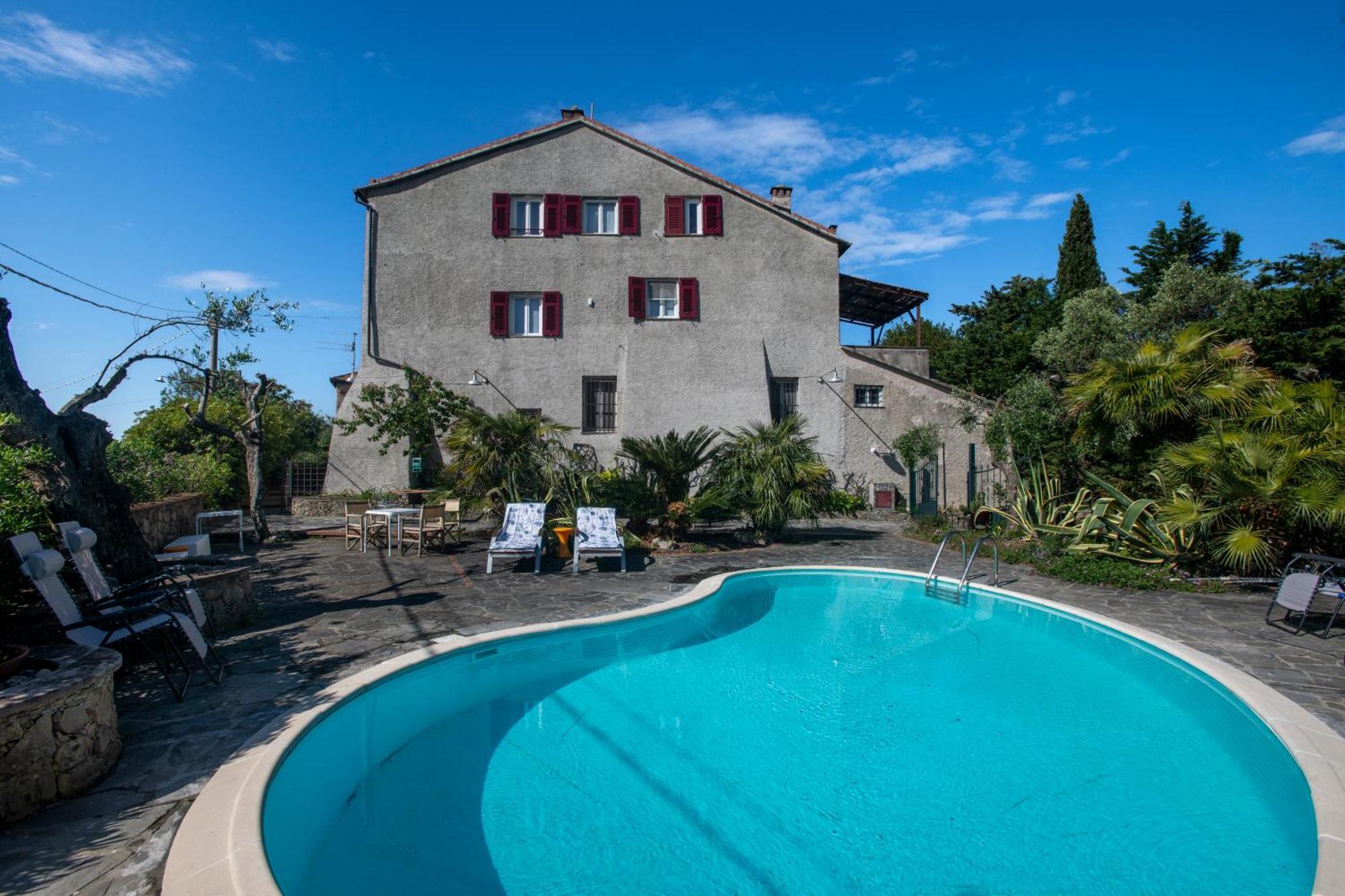 277 - Il Frantoio Della Marchesa - Giardino E Piscina Nel Verde Di Sestri Levante Bagian luar foto