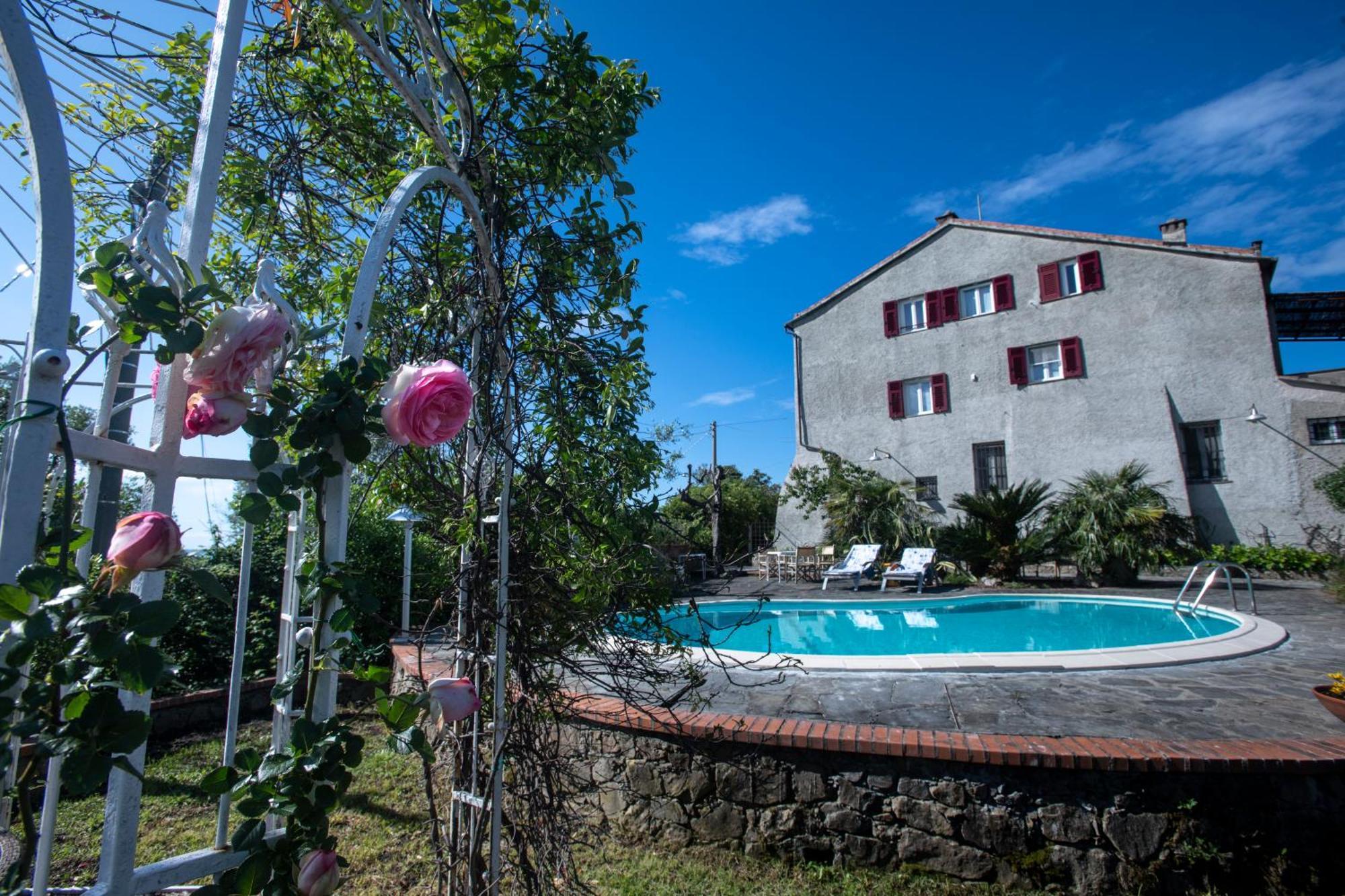 277 - Il Frantoio Della Marchesa - Giardino E Piscina Nel Verde Di Sestri Levante Bagian luar foto