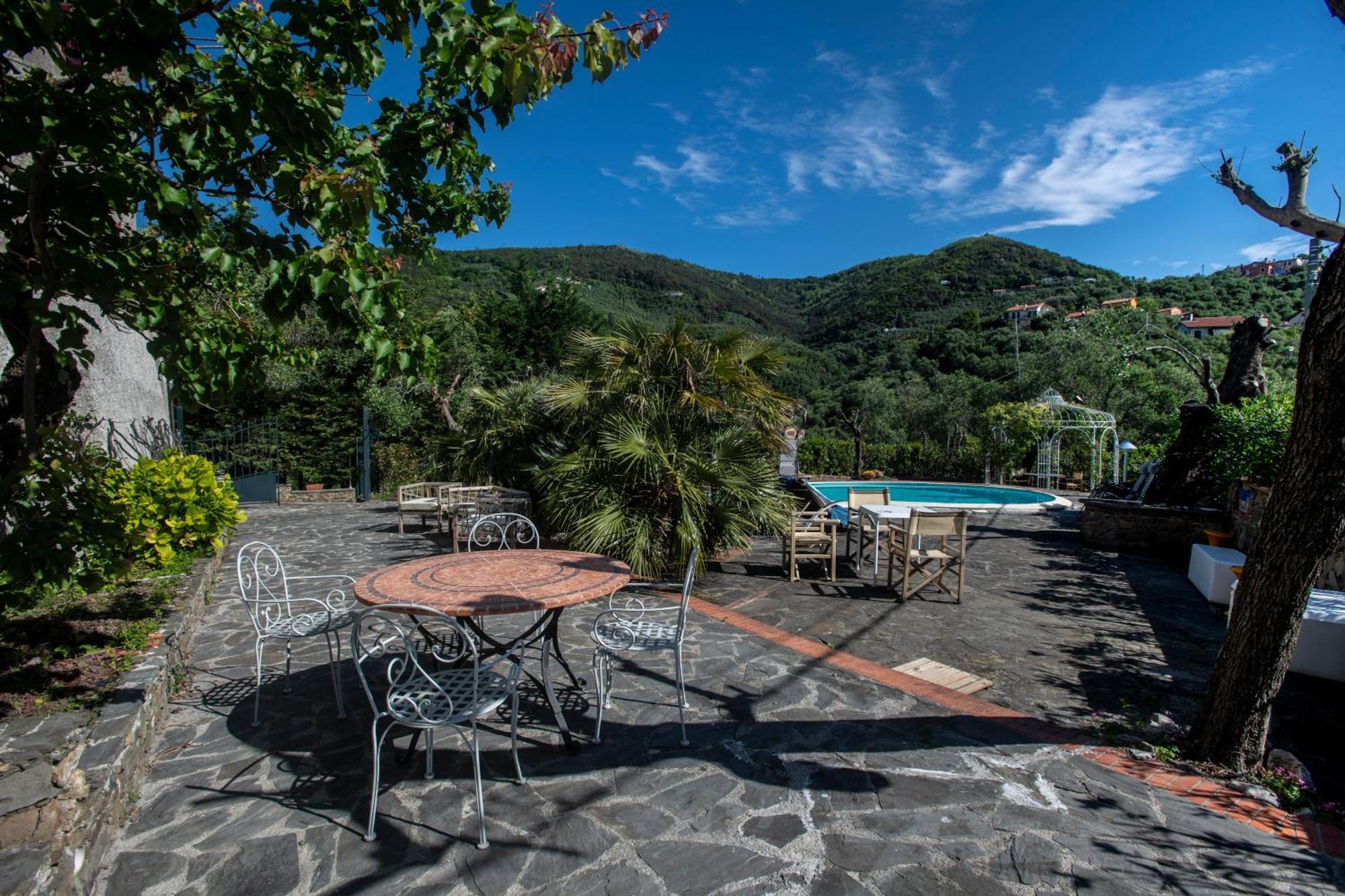 277 - Il Frantoio Della Marchesa - Giardino E Piscina Nel Verde Di Sestri Levante Bagian luar foto